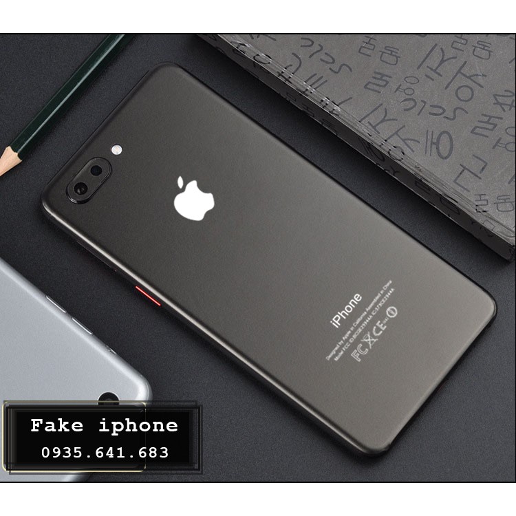 miếng dán skin Realme C1 giả iphone 7 plus