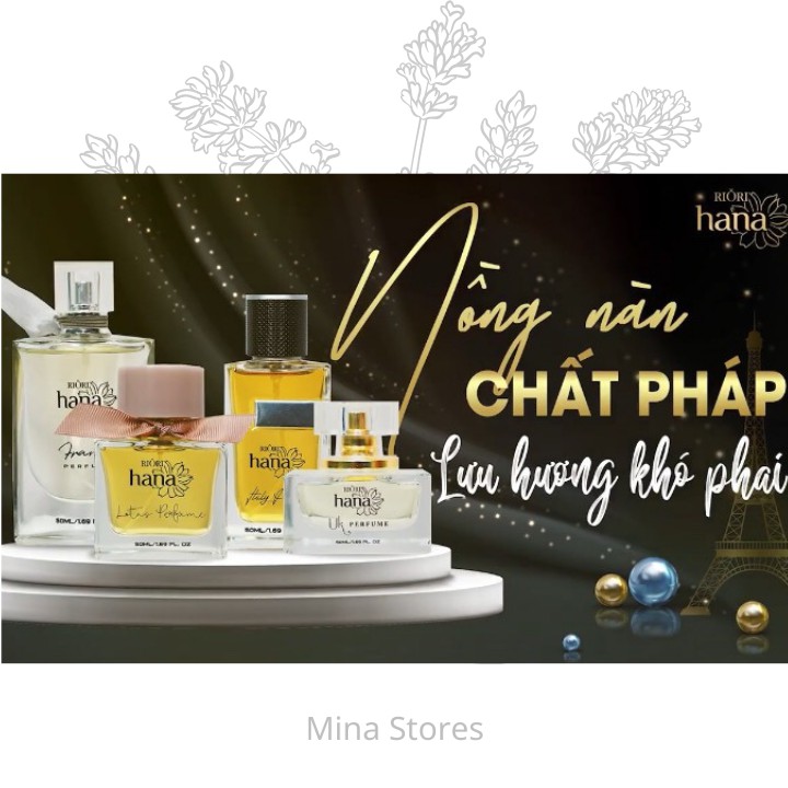 Nước Hoa RIORI Perfume Hương Nước Hoa Nhập Khẩu từ Pháp Nồng Độ EDP 15% Hương Thơm Nồng Nàng Đậm Chất Paris