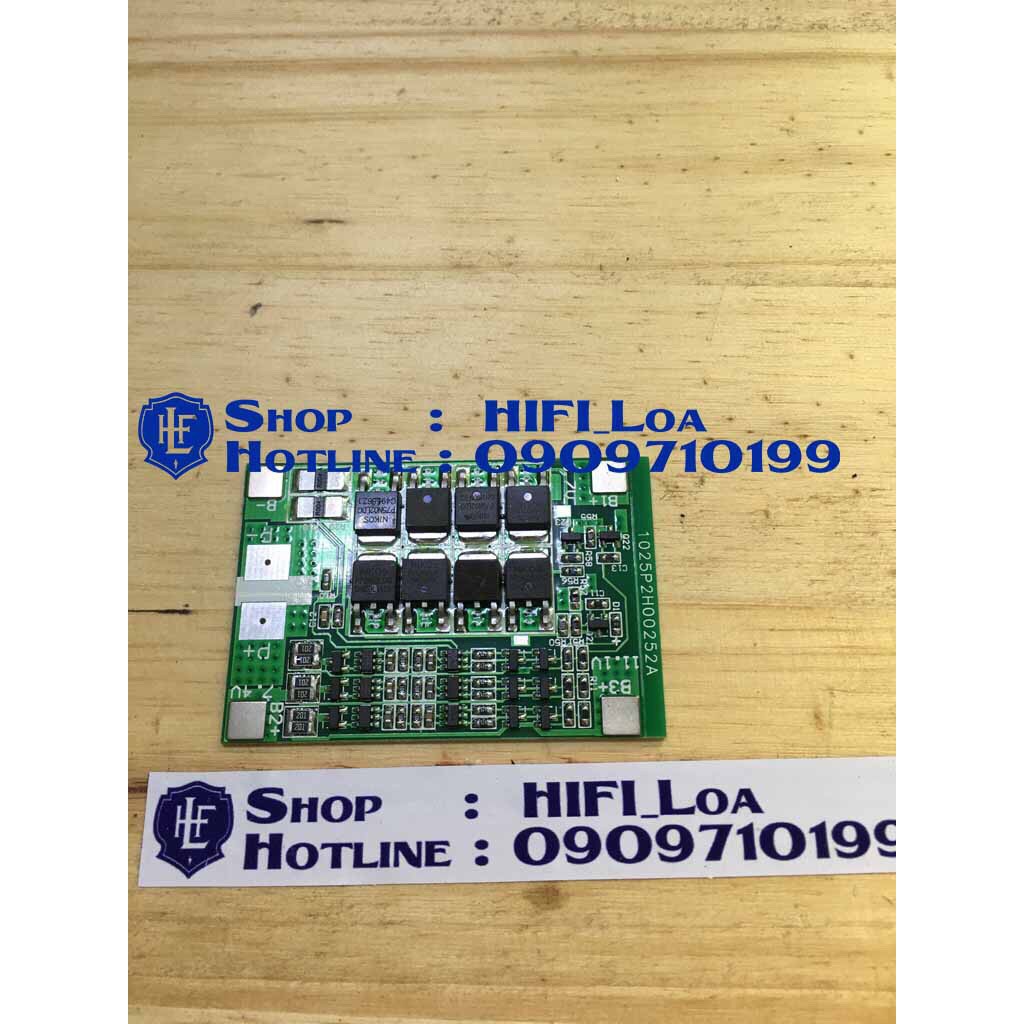 Mạch 3S 12.6v - 25a, sạc cân bằng và bảo vệ cell pin Li-ion 3S 12v.
