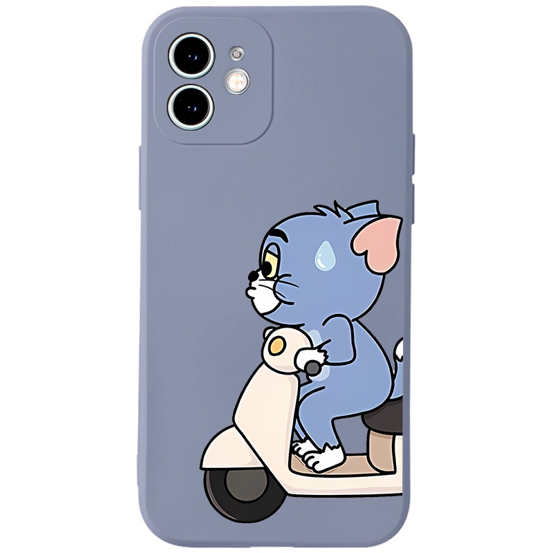 Ốp lưng iphone cạnh vuông tom and jerry 6/6plus/6s/6splus/7/7plus/8/8plus/x/xr/xs/11/12/13/pro/max/plus/promax BVC940