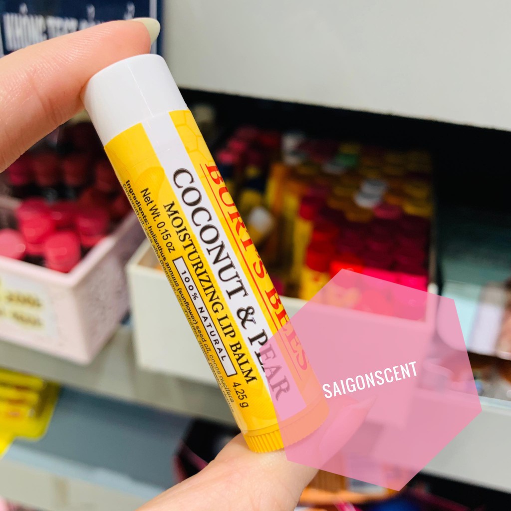 [Mùi ngẫu nhiên] Son dưỡng Burt's Bees Lip Balm ( không màu ) | BigBuy360 - bigbuy360.vn