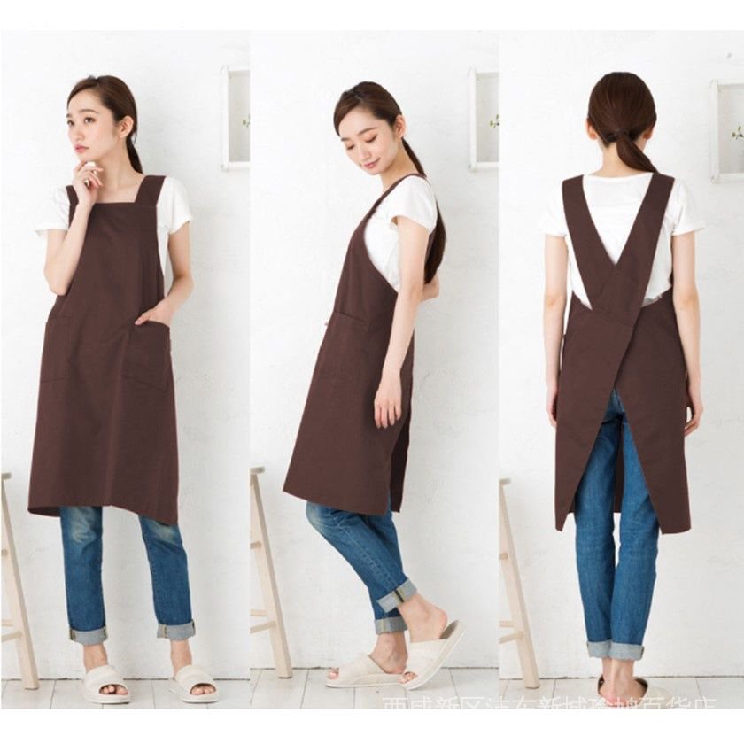 Hàng Mới Về Mới Tạp Dề 7LHM Kiểu Nhật Bản Đơn Giản Sáng Tạo Dùng Làm Vườn / Nhà Hàng