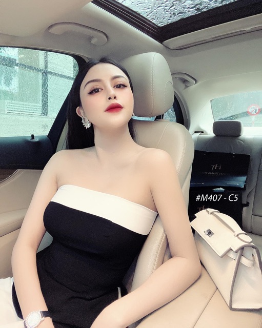 Set áo cúp xẻ + quần suông