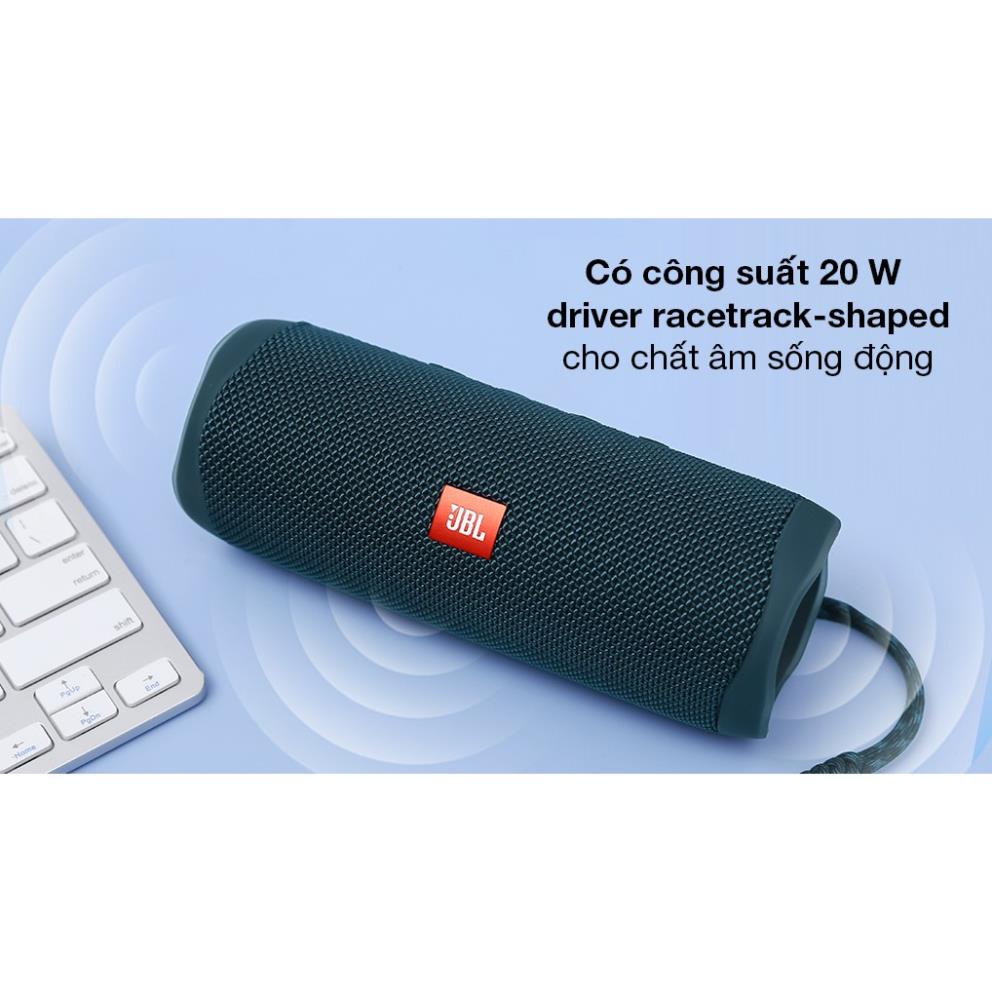 Loa bluetooth JBL Flip 5, Bluetooth 5.1 NEW, Âm bass sâu, mạnh, Tặng kèm dây sạc và Bảo hành 12 tháng