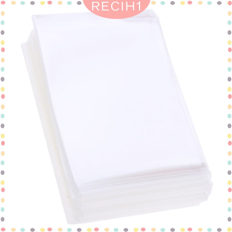 Set 100 Túi Đựng Thẻ Trong Suốt Kích Thước 60x90mm