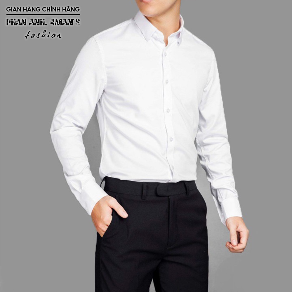 Áo sơ mi nam dài tay Phananh.4mans nhiều màu tặng kèm hộp cao cấp 4ML-SM5589