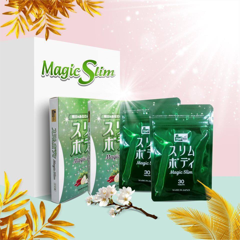 Viên uống giảm cân Magic Slim Nhật Bản hộp 30 viên