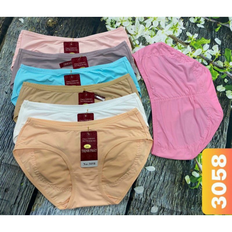 (5 chiếc) Quần lót thịnh phát cao cấp, có đường may nâng mông định hình, freesize từ 62kg đổ lại