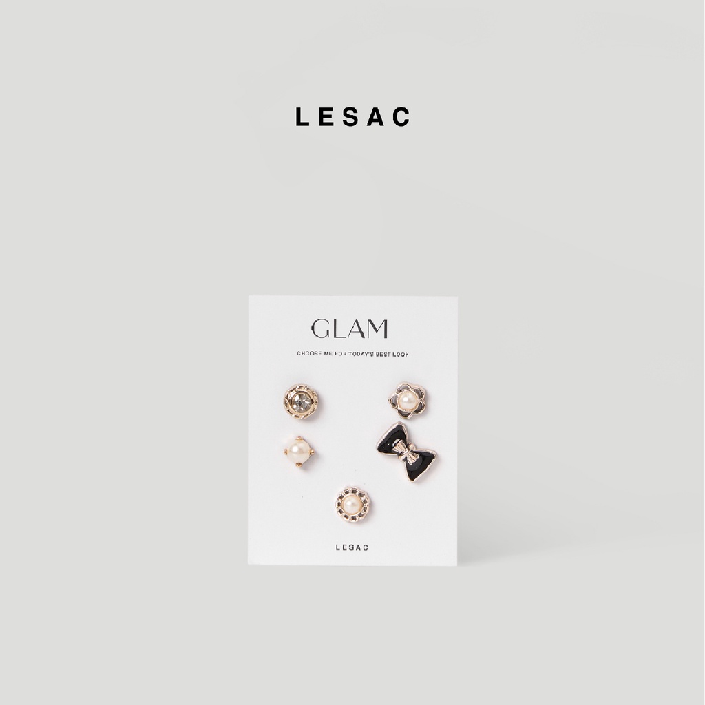 Set pin cài túi LESAC GLAM