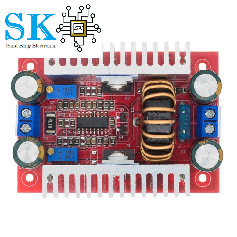 Mô Đun Tăng Áp DC 400W 15A 8.5-50V Sang 10-60V