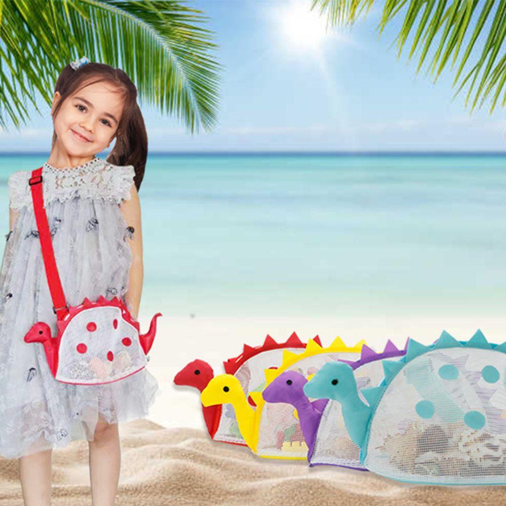 .Túi Đeo Vai Đựng Đồ Chơi Đi Biển Hình Khủng Long Dễ Thương