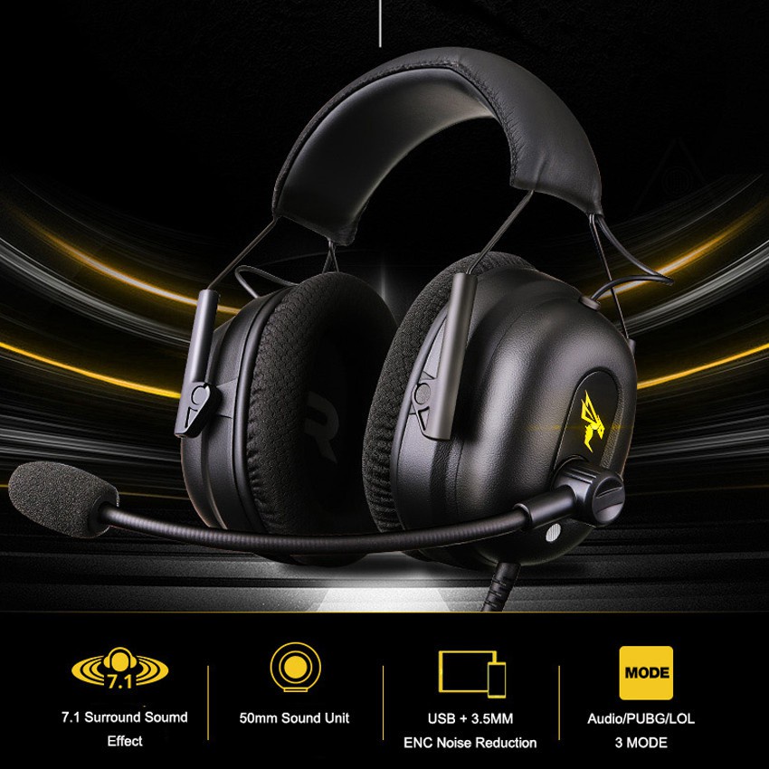 Tai Nghe Chơi Game Somic G936N USB 7.1 Âm Thanh Vòm 3.5mm PS4 Có Mic Giảm Tiếng Ồn Cho Điện Thoại / Laptop