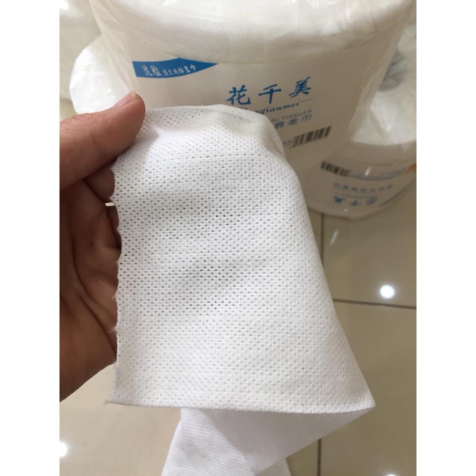 giấy quận , rửa mặt , tẩy trang , dùng trong spa 5.0