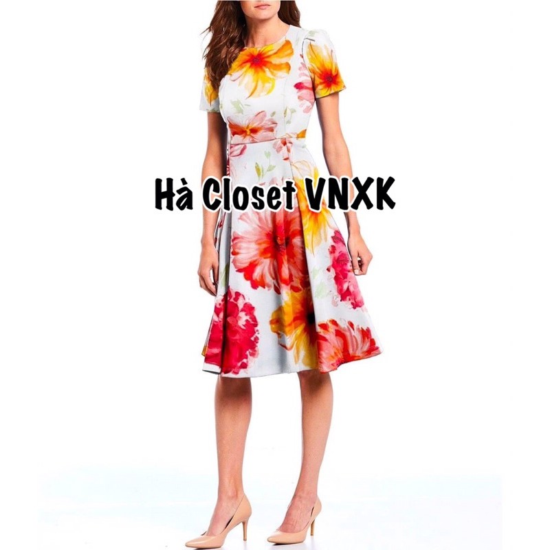 Đầm Hoa ck Dáng Xoè Xịn