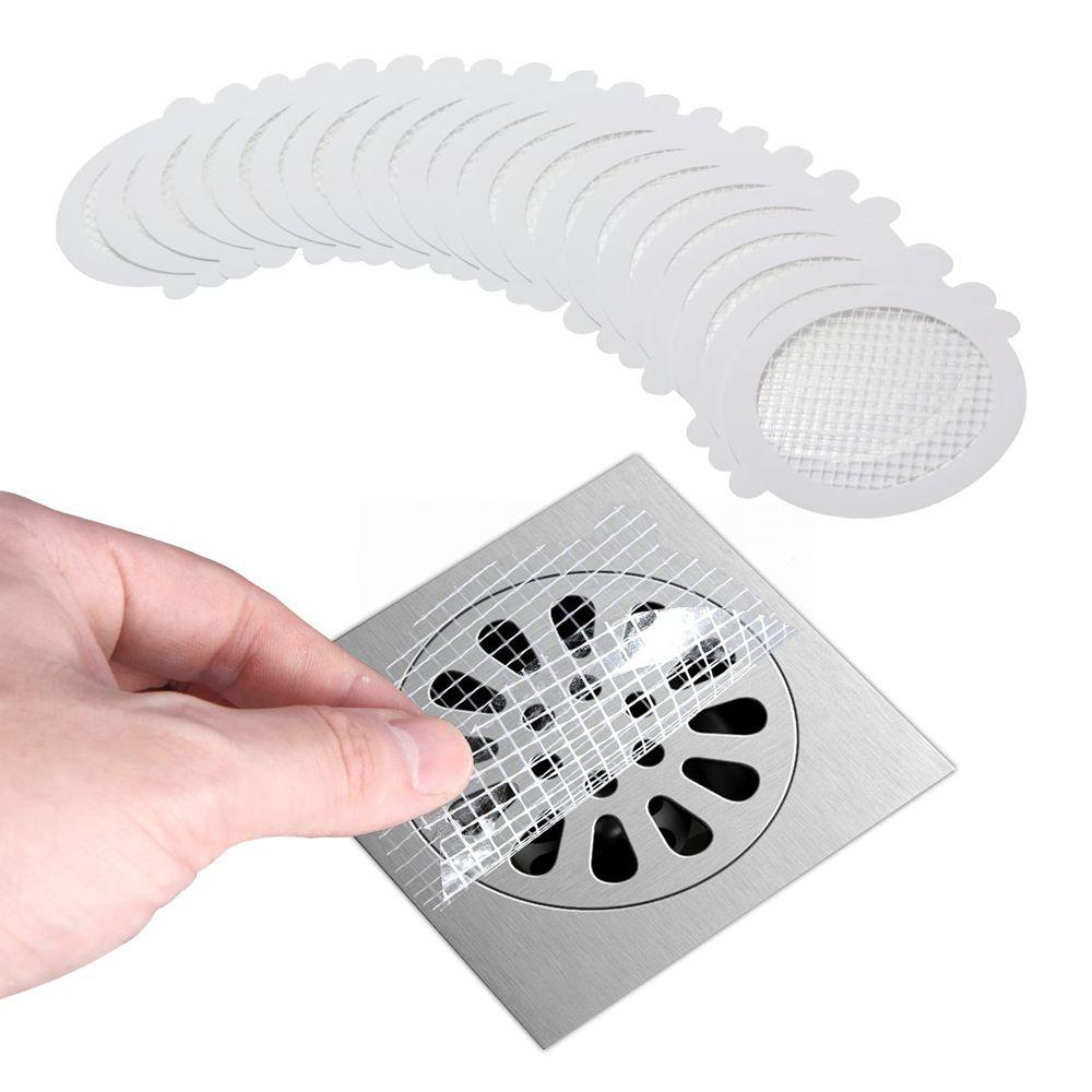 Set 25 Miếng Lưới Lọc Rác Cho Bồn Rửa Nhà Tắm Sử Dụng Một Lần Tiện Lợi