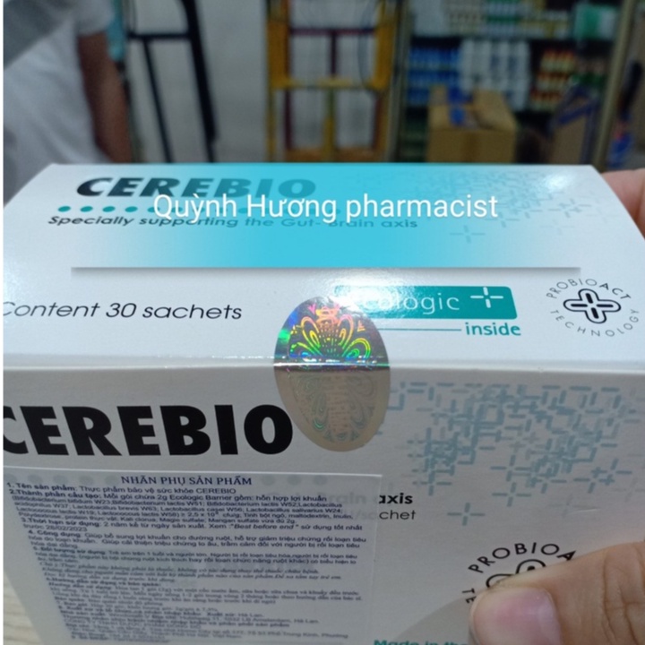 CEREBIO hộp 30 gói giúp bổ sung lợi khuẩn cho đường ruột