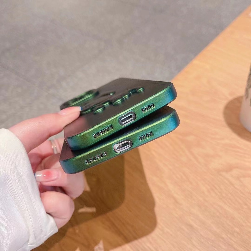 💕CUTE 💕 Ốp Điện Thoại Hình Chó Bull LV BẢO VỆ CAMERA VIỀN VUÔNG iphone IP 7 8 X XS 11 12 13 PLUS PRO MAX