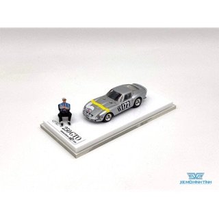Xe mô hình ferrari 250gto + figure 1:64 jec