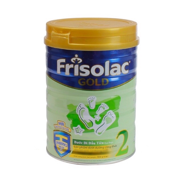 Sữa Frisolac Gold số 2 (6- 12 tháng) hộp 900gr