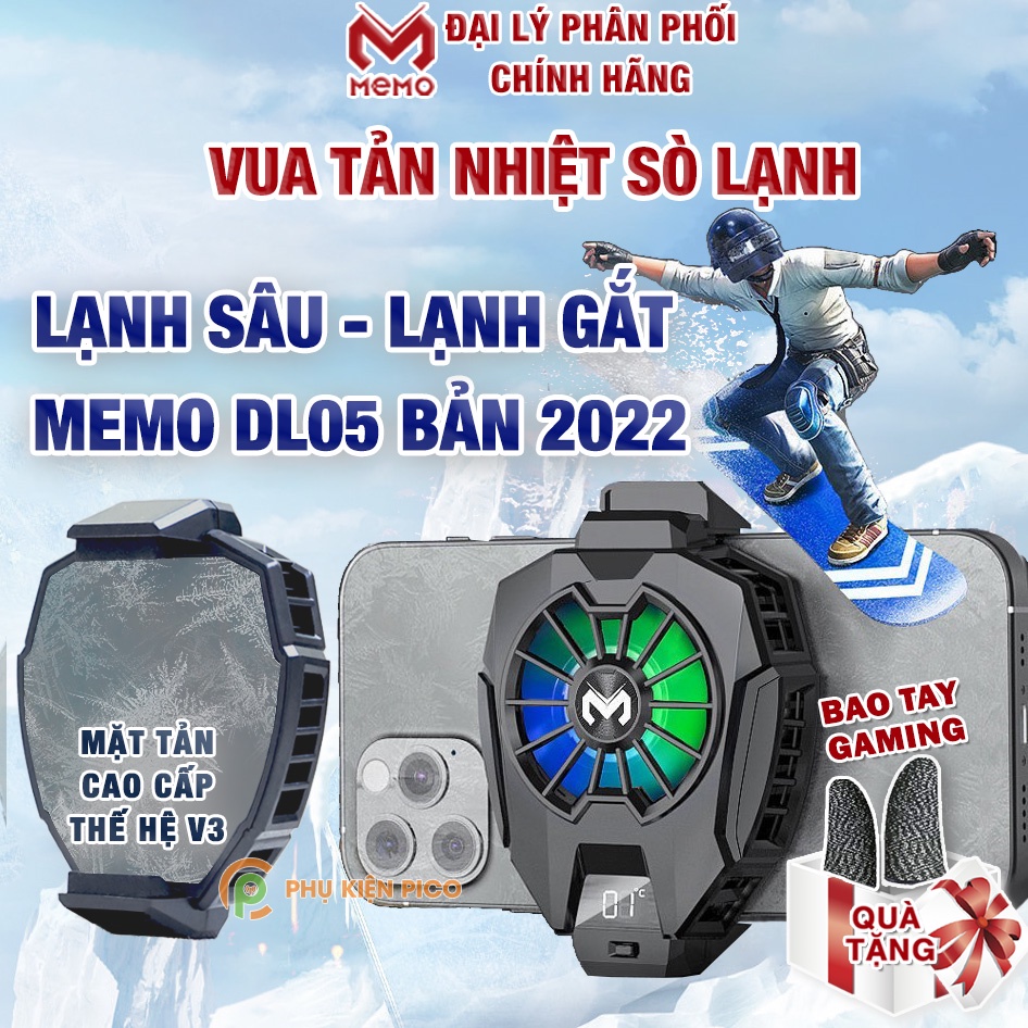 Mua Quạt tản nhiệt điện thoại sò lạnh MEMO DL05/DL10/DL06/DLA3/AK03 ...