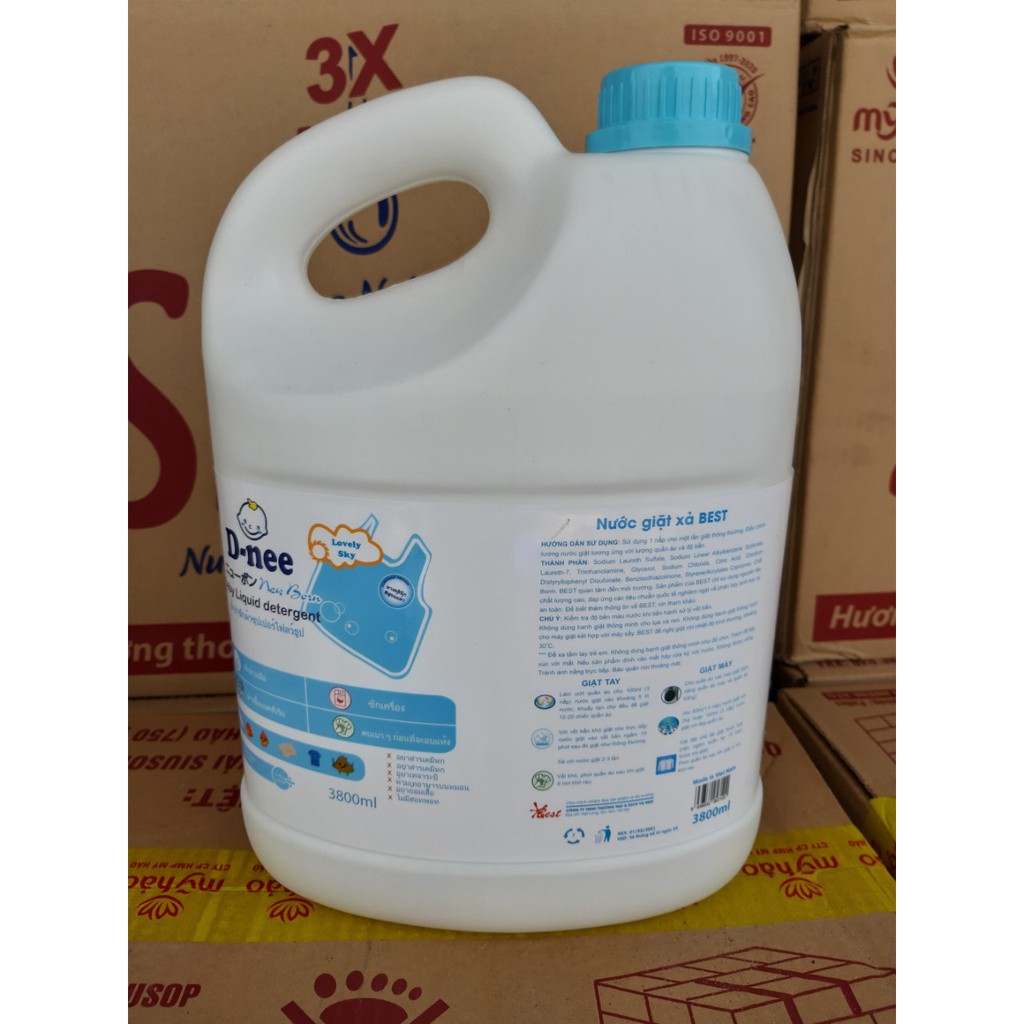 [HCM-Đủ Màu] Nước Giặt Dnee Max 3800ml- Công nghệ Thái Lan