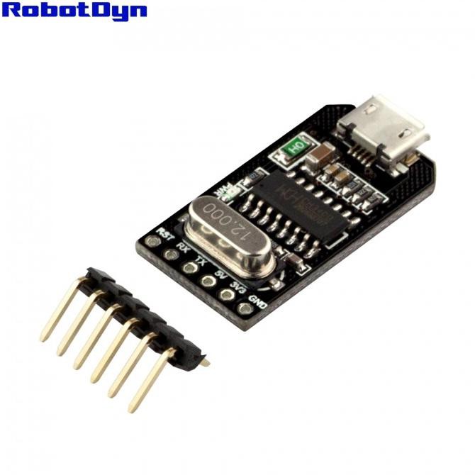 Mới Bộ Tải Chuyển Đổi Micro Usb Sang Serial Ttl + Pin Cho Arduino Promini