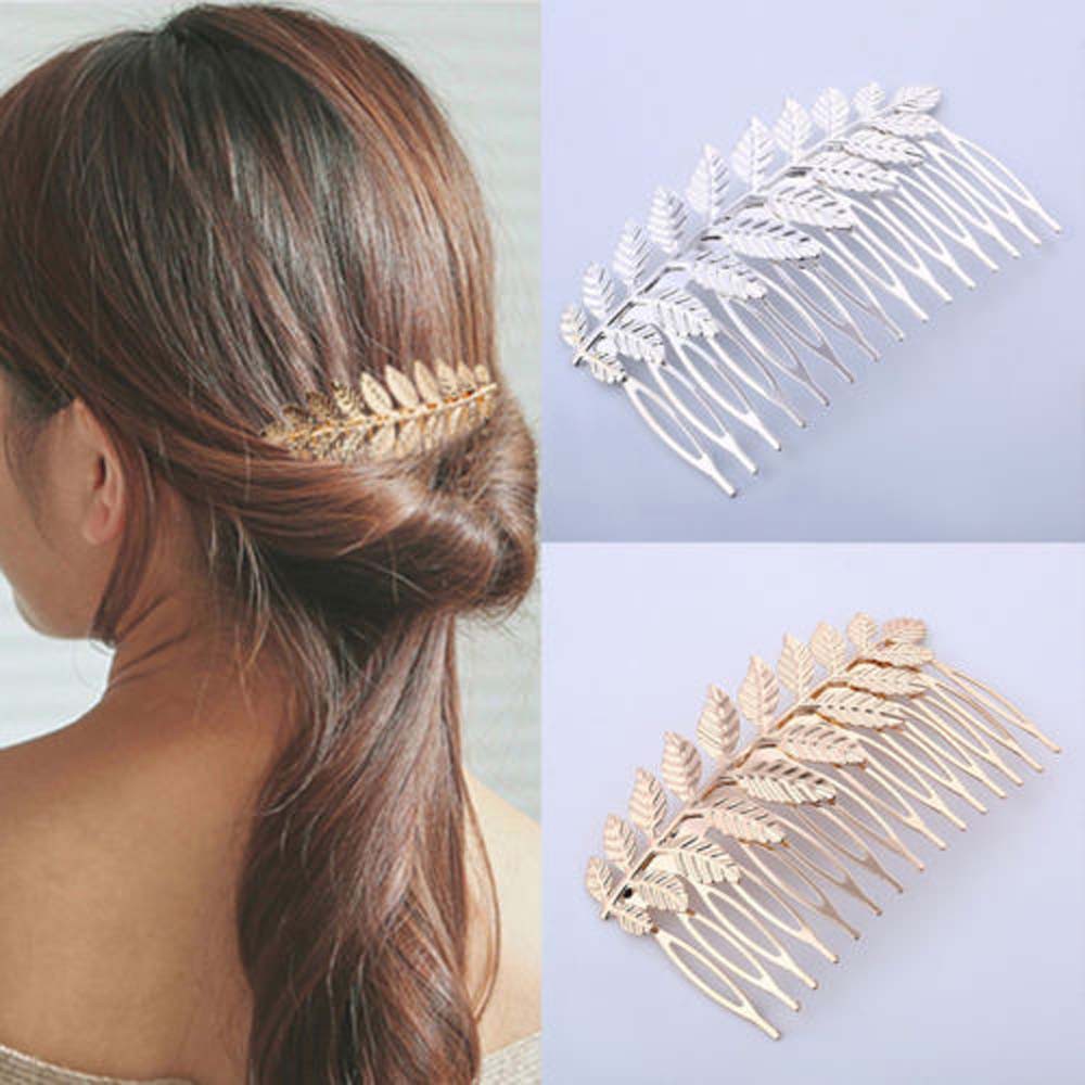 Lược cài tóc hình lá