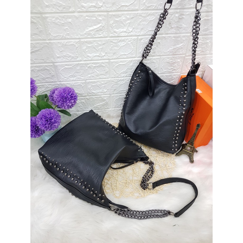 Túi tote da đeo chéo nữ phong cách trẻ trung 🧡🧡🧡 Freeship