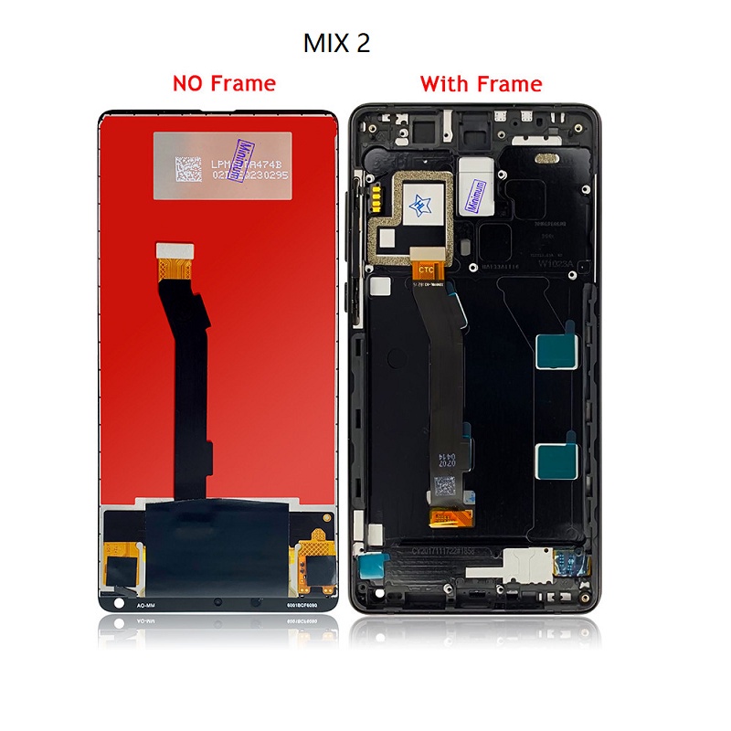 Màn Hình LCD Với Khung Cảm Ứng Thay Thế Chuyên Dụng Cho Xiaomi MI MIX 2 MI MIX 2S