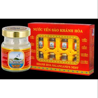 Nước Yến Sào Khánh Hòa Có Đường ( hộp 8 hủ )
