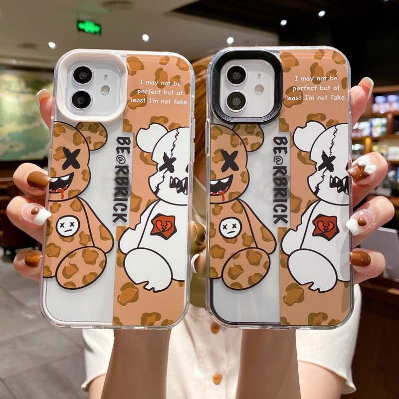 Ốp Điện Thoại Mềm Chống Sốc 3 Trong 1 Cho Iphone 13 12 11 Pro Promax 7 8 Plus X XR XSMax SE