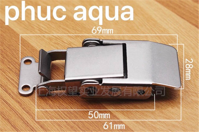Khoá gài inox 304 cao cấp, khoá lọc thùng chế