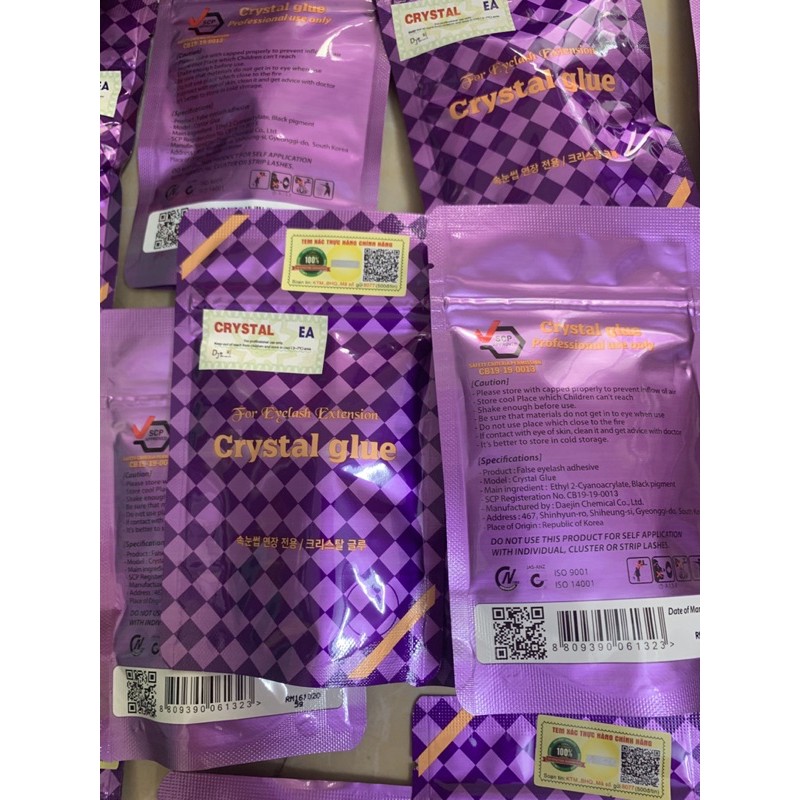 keo nối mi crytal glue chính hãng _keo tím - dụng cụ nối mi_mr Tuấn | BigBuy360 - bigbuy360.vn