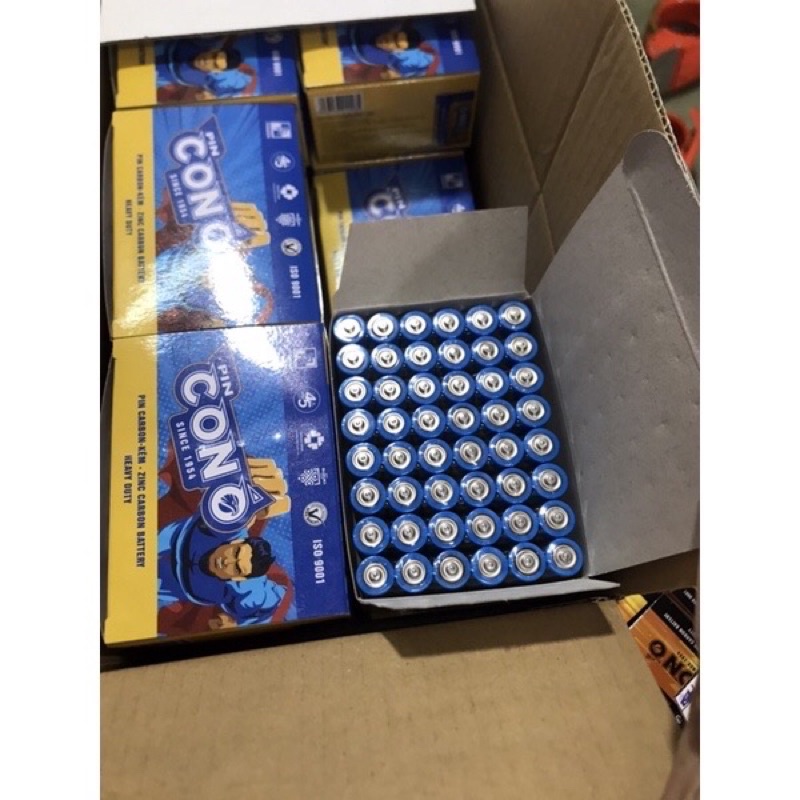 Mẫu mới hộp 48 viên con ó AA 1.5 v pinaco