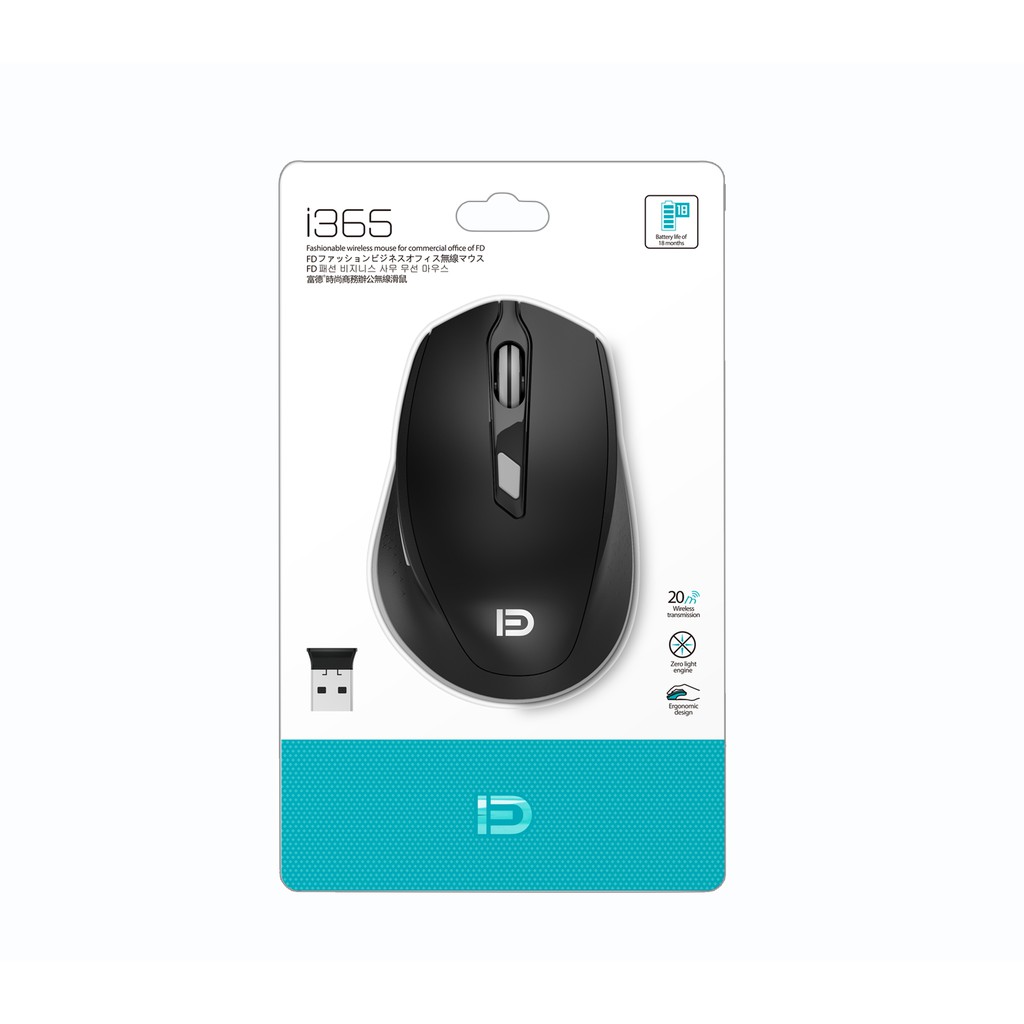 Chuột không dây FD - i365 - BH 24 tháng 1 đổi 1 | Shopee Việt Nam