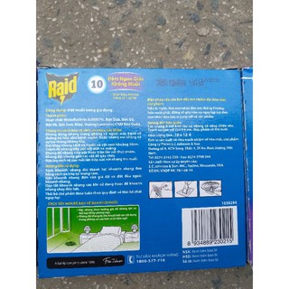 Hương đuổi muỗi Raid (hương lavender)