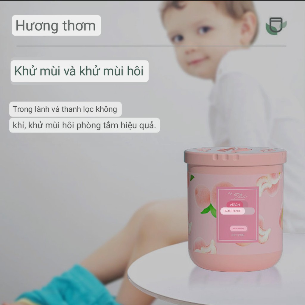 Sáp thơm phòng khử mùi phòng ngủ, nhà vệ sinh, tủ quần áo Thalo - Hộp 190ml ST05 [CEC Store]