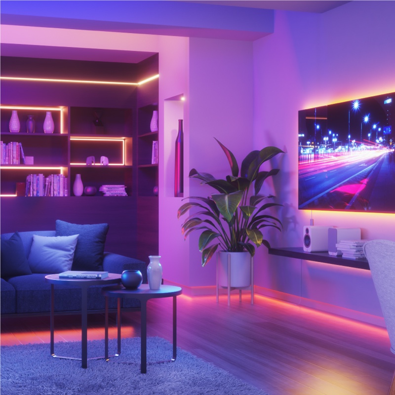 Đèn LED dây Nanoleaf Lightstrip Starter Kit 2m, 16 triệu màu, hỗ trợ HomeKit
