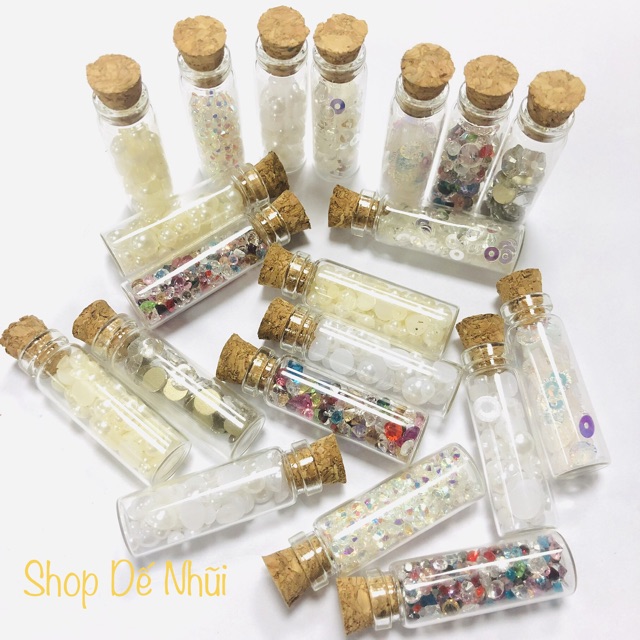 Lọ Thuỷ Tinh Tí Nị Nhiều Cỡ 0,5ml-1,8ml-1ml-2ml-3ml-4ml-5ml-8ml-10ml-20ml