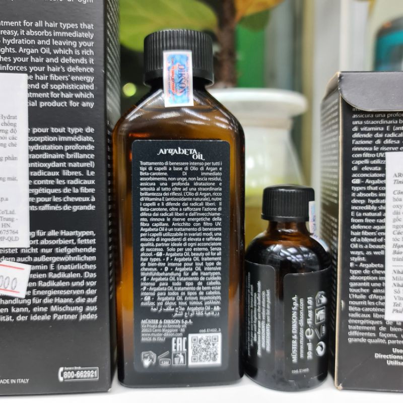 TINH DẦU DIKSON ARGABETA OIL 30ml - 100ml | BigBuy360 - bigbuy360.vn