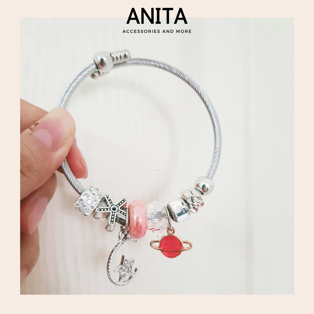 Vòng charm Anita - [4 MÀU] HÌNH THẬT Vòng tay sang trọng cá tính nhiều màu sắc C677 | BigBuy360 - bigbuy360.vn