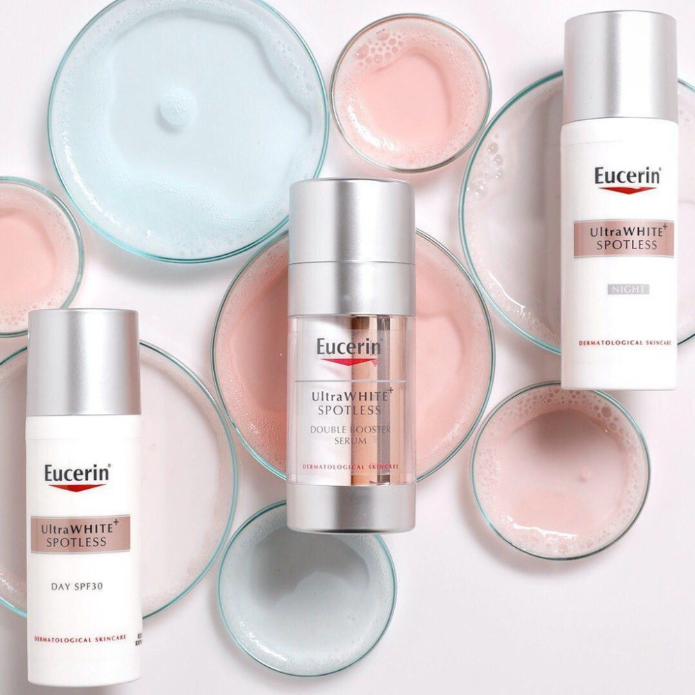 [CHÍNH HÃNG] Tinh chất giảm thâm nám Eucerin Ultrawhite+ Spotless Double Booster Serum 30ml - Hiệu quả sau 2 tuần sử dụn