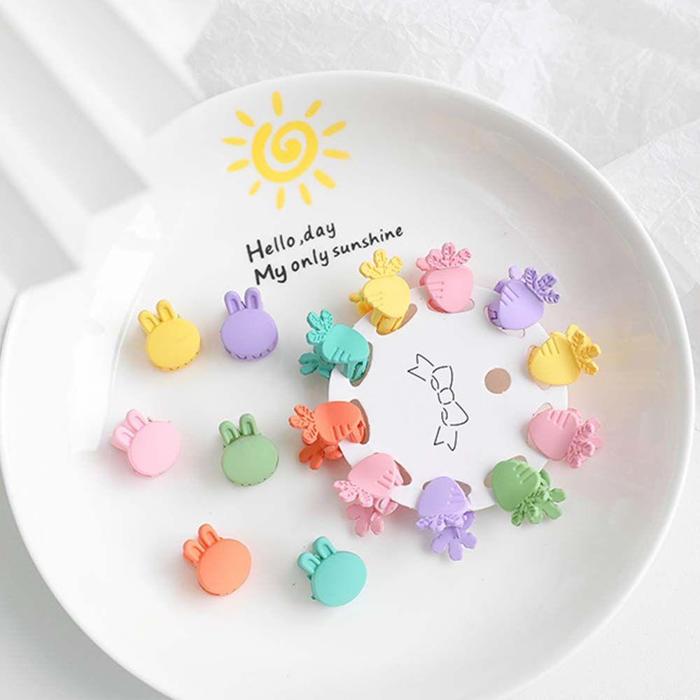 Set Kẹp Tóc Nhỏ Màu Sắc Ngọt Ngào Phong Cách Hàn Quốc Cho Nữ