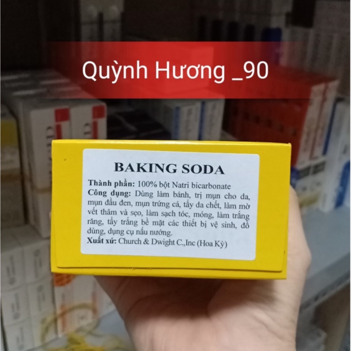 Bột làm trắng răng BAKING SODA 454G