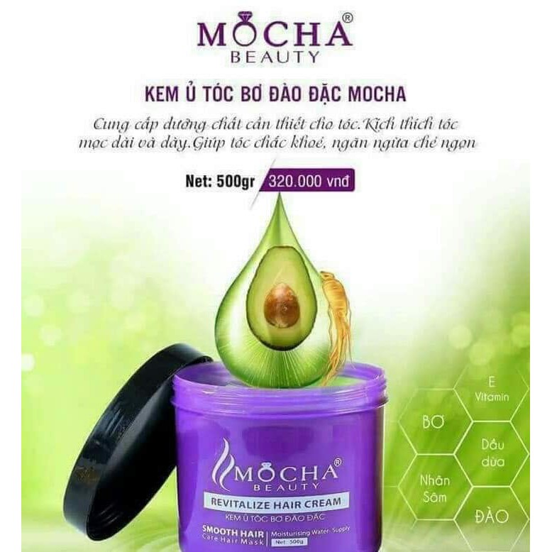 Ủ tóc bơ đào đặc MOCHA