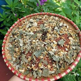 combo khách đặt tra hoa gạo lứt nhà làm
