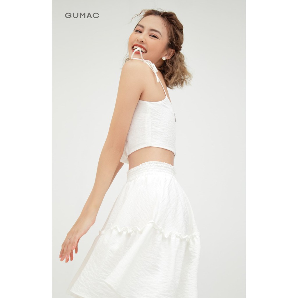 Chân váy bèo tầng GUMAC VB576 | BigBuy360 - bigbuy360.vn