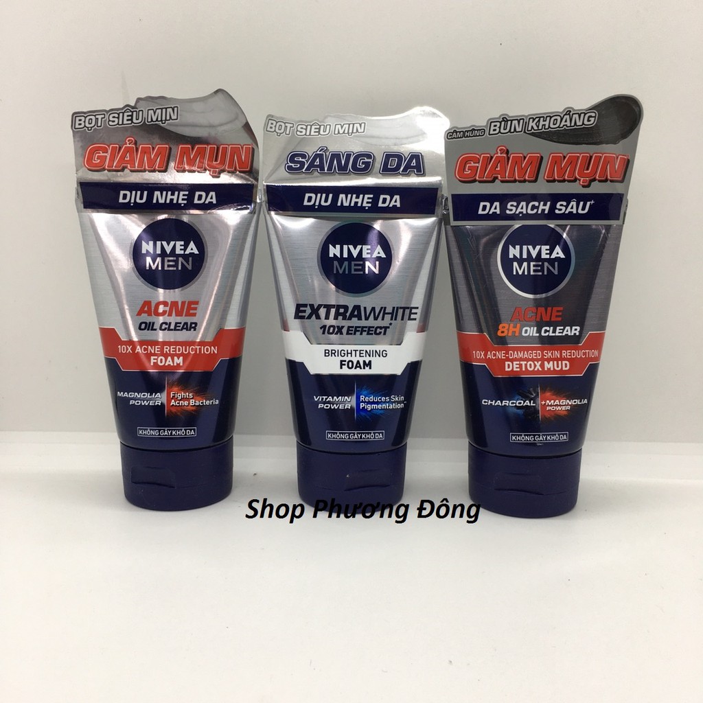 Sữa Rửa Mặt Nivea Men (100g)