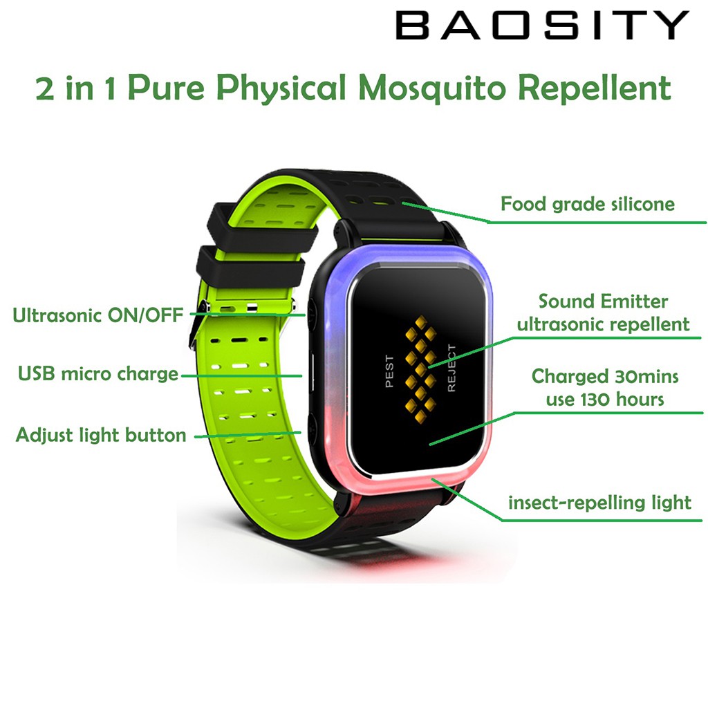 Vòng Đeo Tay Đuổi Muỗi Và Côn Trùng Tiện Lợi