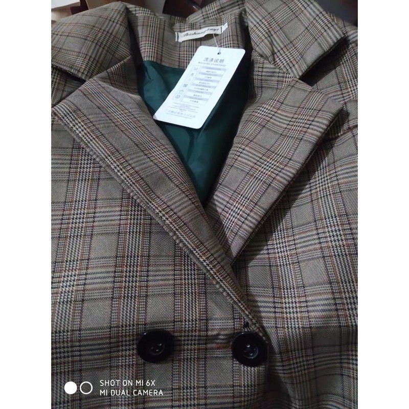 ⚡Mã giảm giá 15k⚡️ ÁO BLAZER KẺ SỌC 2 LỚP (KÈM ẢNH THẬT) | BigBuy360 - bigbuy360.vn